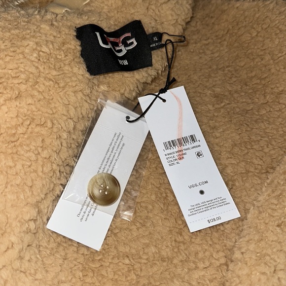 Women’s UGG Sherpa Travel Cardigan Oolang XL - Picture 5 of 8